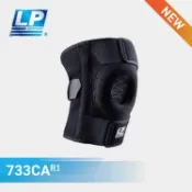 【曼森體育】LP SUPPORT 高透氣彈簧支撐型 護膝 1只入 733CA 運動護膝 運動護具
