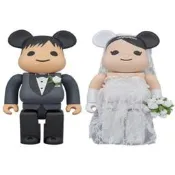 【PChome 24h購物】庫柏力克熊 BE@RBRICK 結婚 PLUS 400％ R99N