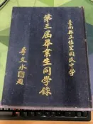 知飾家 二手書集 早期畢業紀念冊 臺南縣立佳里國民中學 第三屆畢業生同學錄 民國62年 校長:李文水 外觀如圖