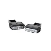 【KOSO】BWS 125 LED 前方向燈組(YAMAHA 水冷 七期 BWS 125 / 前方向燈 方向指示燈 車燈 / 燻黑殼 / 黃光)