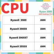 Ryzen9 3900 Ryzen9 3900X Ryzen9 3900XT Ryzen9 3950X AMD Ryze