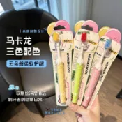 🌲可愛冰淇淋軟毛牙刷 馬卡龍配色 高顏值甜筒設計 女士大學生清潔牙刷 雲朵般柔軟護齦ಠ_ಠ