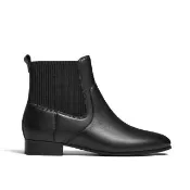  【Clarks】女靴 Routee25 Up 經典小圓頭切爾西靴 短靴 女鞋(CLF84914B)