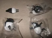 森永巧可球馬來貘-杯緣子公仔