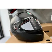 『Riderment』實體店面 ✨2024最新版本✨AGV K3 素色 消光黑 全罩式安全帽AGV 公司貨 亞洲版