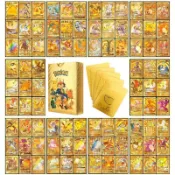 全球選品1館 生活百貨 神奇寶貝卡片寶可夢金卡金箔卡vmax進化超夢寵物妖怪口袋閃卡