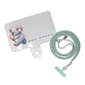 (店+)【TRON】TRON  無尾熊冰淇淋夾片 手機掛繩 夾片超值3入組