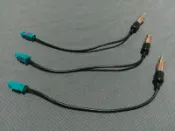 Bmw E46 02年後 X3 Z4 歐規 汽車音響主機 歐規天線轉日規接頭