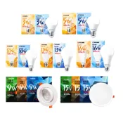 【蝦皮直營】大同LED燈泡/LED超薄崁燈 全電壓 高亮節能 3W-16W 黃光 白光 多款可選