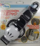 米奇多功能頭枕掛勾-手部造型 日本NAPOLEX Disney多功能掛勾架 Disney車用椅背頭枕掛鉤