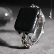 【太空金屬-鈦Ti】新貨到!!! 四股鈦鍊 Apple watch通用錶帶 Ultra S11 S10 S9 S8 SE