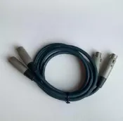 金嗓子/Accuphase LC-10 XLR卡儂三針平衡信號線成色圖片實拍保真正品日本