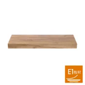 特力屋 超厚棚板附托架 黃金橡木色 60cm