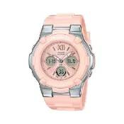 【CASIO 卡西歐】BABY G雙顯女錶  防水100米 世界時間(BGA-110BL-4B)