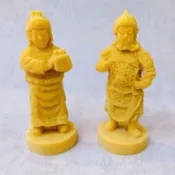 ［素色 中部將］周倉/關平/關聖帝君部將（神明 公仔 陣頭 模型 廟會 文創）