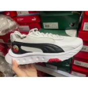 oh shose👟庫存出清 過季商品puma Wild Rider AS 休閒運動鞋 男 白黑 復古鞋 38255201