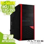 Acer 宏碁 Altos P15F7 商用工作站 (R5-5600X/16G/1TB+512G SSD/RTX3050-6G/W10P)