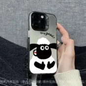 🐑Shaun the Sheep🐑笑笑羊 週邊 小羊肖恩 小羊肖恩適用蘋果16/15Promax手機殻簡約14/13/1