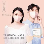 屈臣氏Watsons 匠心 3D立體耳繩 M款 小臉/大童適用 30入盒 不挑色 (時尚黑 / 經典白 / 裸玫橘)