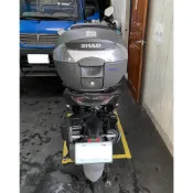 (店+)((新北新莊箱架屋)) MMBCU 後架 曼巴  曼巴蛇 後箱架 曼巴158 貨架 免拆扶手 + SHAD SH-33 SH33 33L 後箱 漢堡箱 + 靠背(靠背代安裝-雙重防水) 合購價