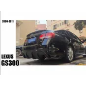 小亞車燈＊全新 LEXUS GS300 GS350 06-11年 2006-2011 戰鬥版 後下巴 素材