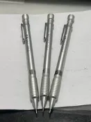 白金PLATINUM msd-1000小瘦子自動鉛筆成色都是幾乎全新，筆身可能存在細微儲存痕跡具體品相如圖0.3: