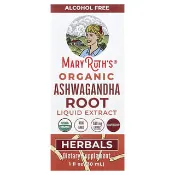 【iHerb】MaryRuth's, 有機南非醉茄根液體提取物，無乙醇，590 毫克，1 液量盎司（30 毫升）