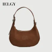 IELGY 腋下包 高級感女士百搭單肩斜挎時尚秋冬餃子包