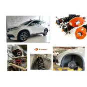 超級團隊S.T.G HONDA CRV4 CRV-4代 K-SPORT 道路版 避震器 36段阻尼 高低軟硬可調
