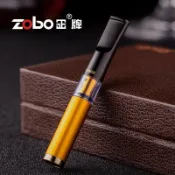 💕台灣出貨💕香菸濾嘴zobo正牌煙嘴過濾器循環型可清洗拉桿微孔過濾男女士粗細煙ZB-661