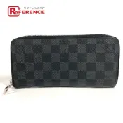 【DOKODEMO】LOUIS VUITTONCA2152 Damier Graphite Zippy 長版筆電皮夾