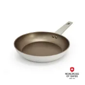 【MONCROSS】琉金不沾平煎鍋24cm/鈦金強化/電磁爐適用