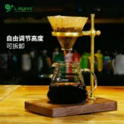 喜挖2店 【喜挖】手沖咖啡架 銅製濾杯架 手沖壺滴濾式架 高度調節 手沖架 過濾架