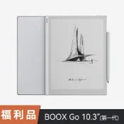 【BEARBOSS 熊老闆】【福利品-展示用機】文石 BOOX Go 10.3 吋電子閱讀器 - 白色( C 級)