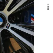 BMW m 膠滴 隨意貼｜多尺寸 現貨 貼紙 裝飾 改裝 輪圈 輪轂 方向盤 內飾 中控 x1 2 3 4 5 推