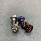 【King Moto】POSH土除螺絲 白鐵/白鐵鍍鈦 外六角 M6x15mm車箱螺絲/坐墊螺絲/土除螺絲/白鐵土除螺絲