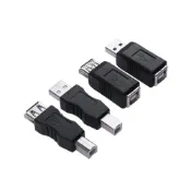 (店+)易控王 USB轉Type-B公母轉接頭 轉接器 Type-A 轉 Type-B 母對公(40-747-01 04)
