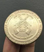 美國拉斯維加斯一美籌碼 代幣 雙鏘籌碼代幣～-69244