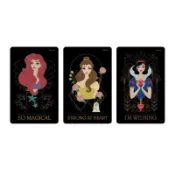 現貨 Disney Princess 白雪公主 白雪 美女與野獸 貝兒 小美人魚 愛麗兒 公主 一卡通 三張一組