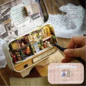 店長首推袖珍屋 diy小屋 微縮模型 我的小場景 模型屋 手作禮物 diy材料包 房子模型 迷你屋 小屋 娃娃屋 T