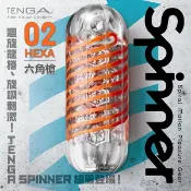 (日本TENGA) TENGA SPINNER 旋吸式重複性飛機杯 - 六角槍 - 672278【情夜小舖】