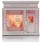 【新奇寶貝屋】迷你屋 DIY我的小屋 歐洲店鋪系列(婚紗店)