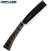 台北山水戶外用品專門店 UNIFLAME 鍛造開山刀/越後刃物-手工柴刀 大 U684115 日本製