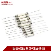 5x20 6*30MM陶瓷保險絲管250V快斷熔斷器3.15A/5A/6.3A/10A帶引線