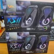 RONEVER XSII立體聲電競喇叭 動態呼吸燈 MAP180 2.0聲道 RGB
