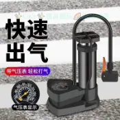 【臺灣熱賣】高壓腳踩打氣筒汽車摩托車電動車自行車三輪車籃球通用萬能充氣泵