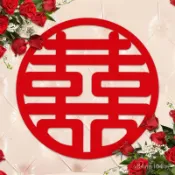 【優選好物】喜字結婚專用婚房裝飾貼紙大窗貼大門喜字貼婚禮佈置用品囍字門貼jioyh KWRO