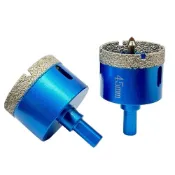(店+)大理石開孔器 20-60mm 金鋼砂 玻璃開孔器 開孔器 圓穴鋸 大理石鑽頭 釺焊開孔器