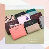 🔥現貨🔥Kate Spade NEW YORK專櫃款L拉鍊二折短夾 KS車線壓紋款Patterson Drive