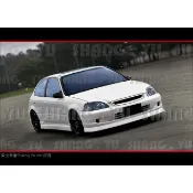 99 00 本田 CIVIC K8 前下巴 3門 2門 COUPE 喜美 六代 小改款 EK